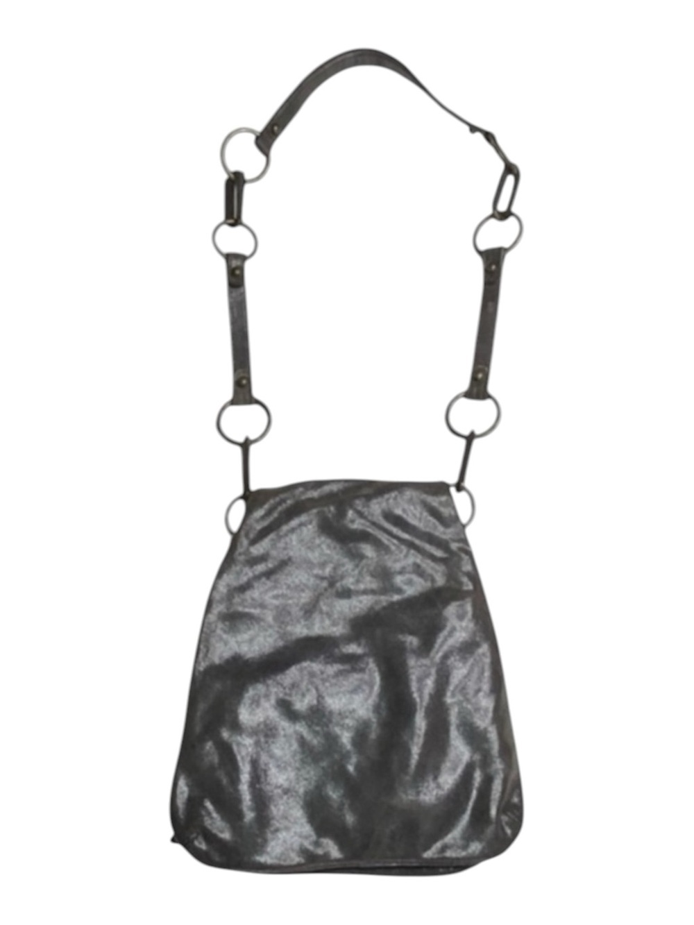 HTF: new Kale เผ Diego Edgy Messenger Handbag Bag เผ Mineral Metallic Leather เผ - Picture 14 of 16